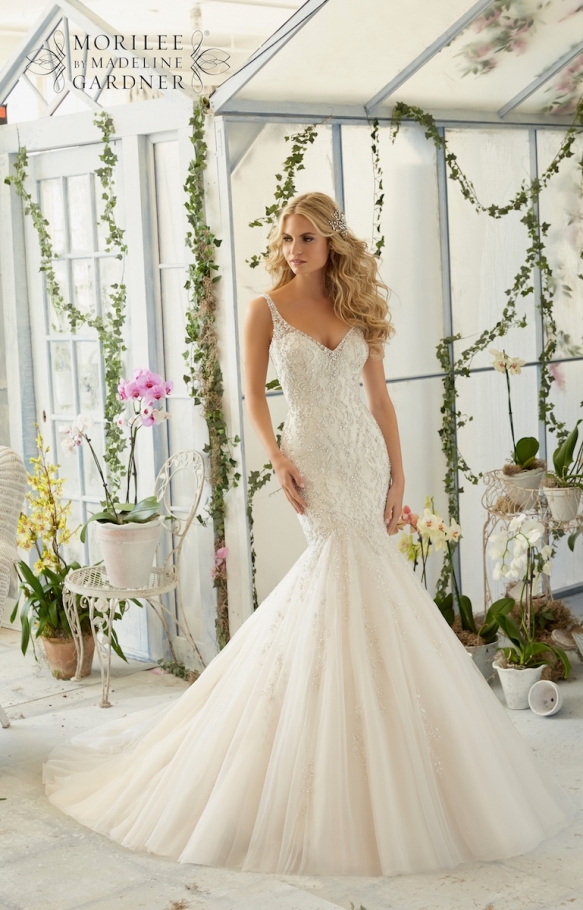 Nude Wedding Dresses 5